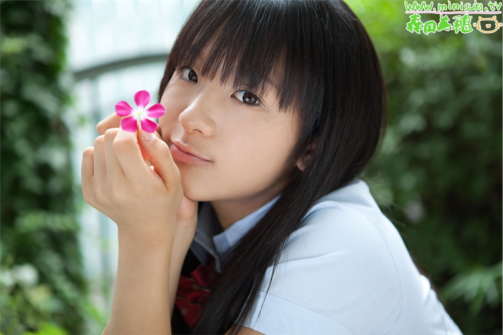 森田美穂 (1) [Minisuka.tv] 现役女子高生 Miho Morita 日本美女写真